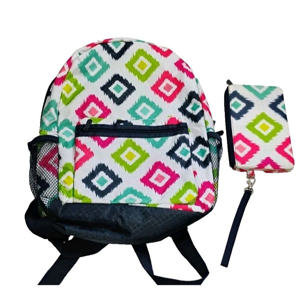 NEW Thirty One Going My Way Backpack And Matching Wristlet School Travel Laptop